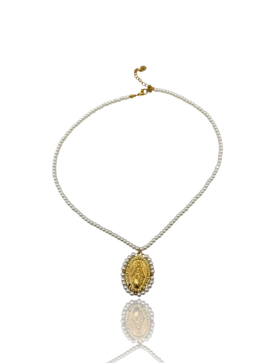 Collana MADONNINE PERLE