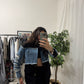 BLAZER DENIM BLACK