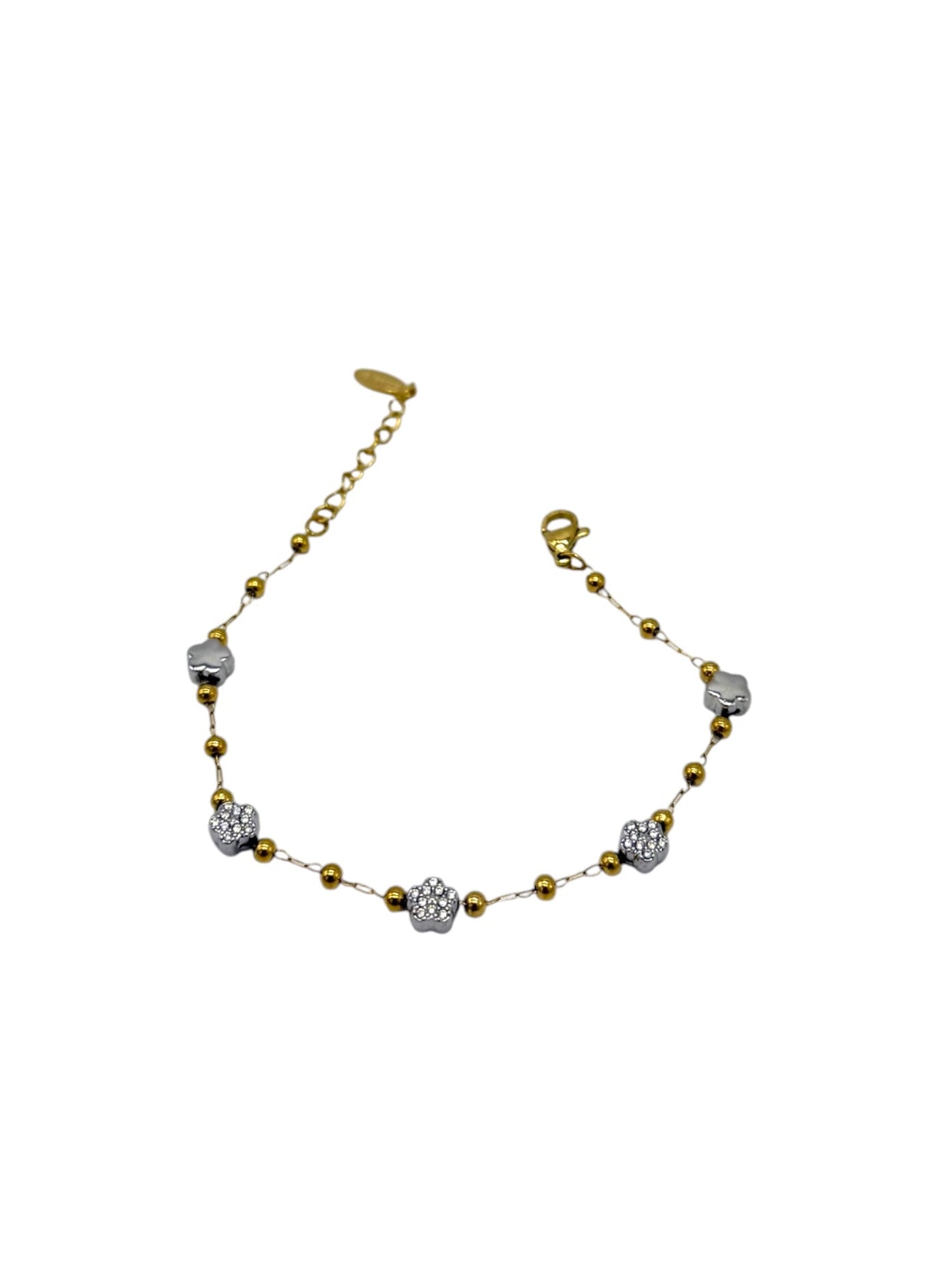 Bracciale FIORI BRILLANTI