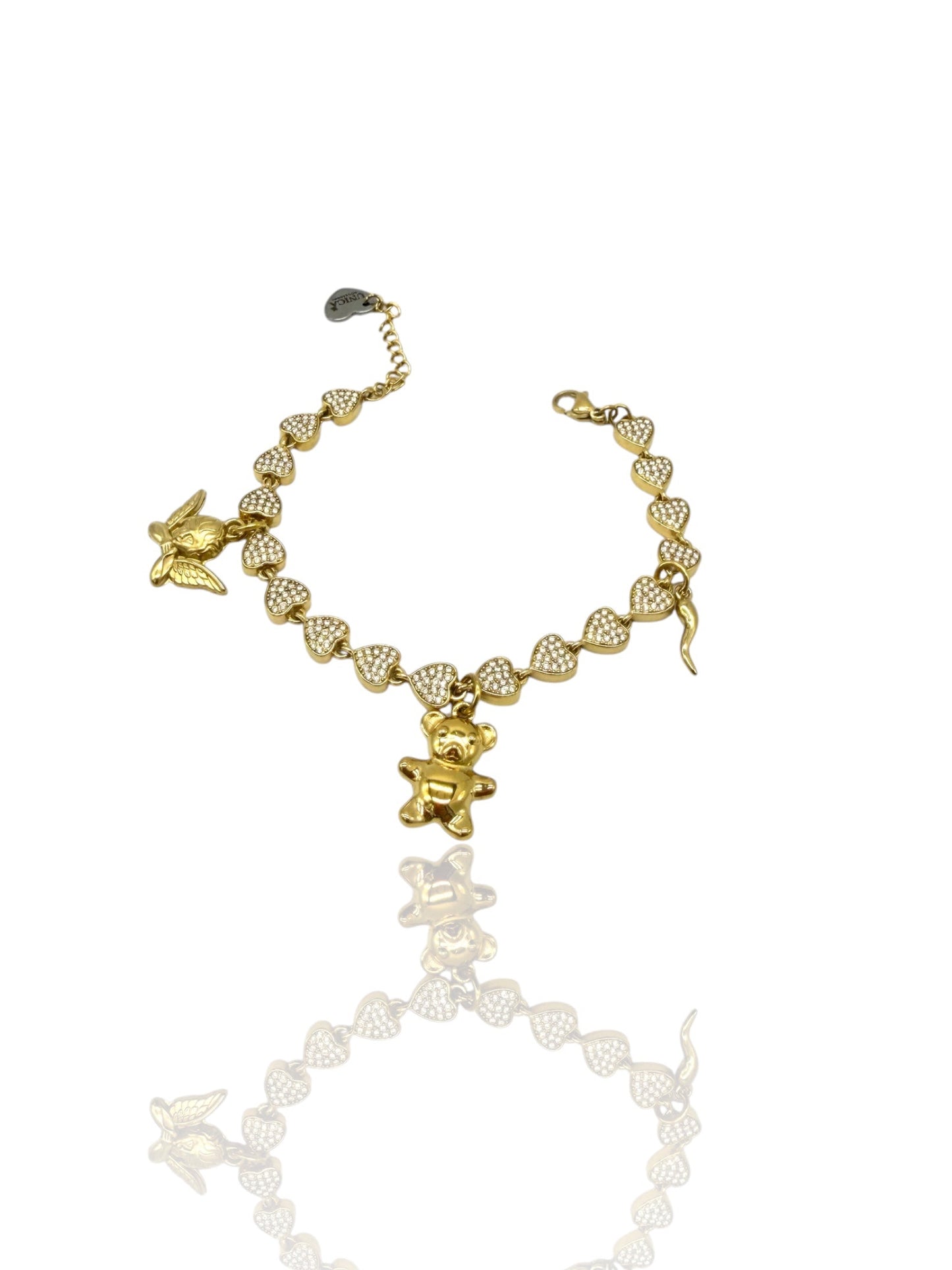 Bracciale TENNIS CUORI