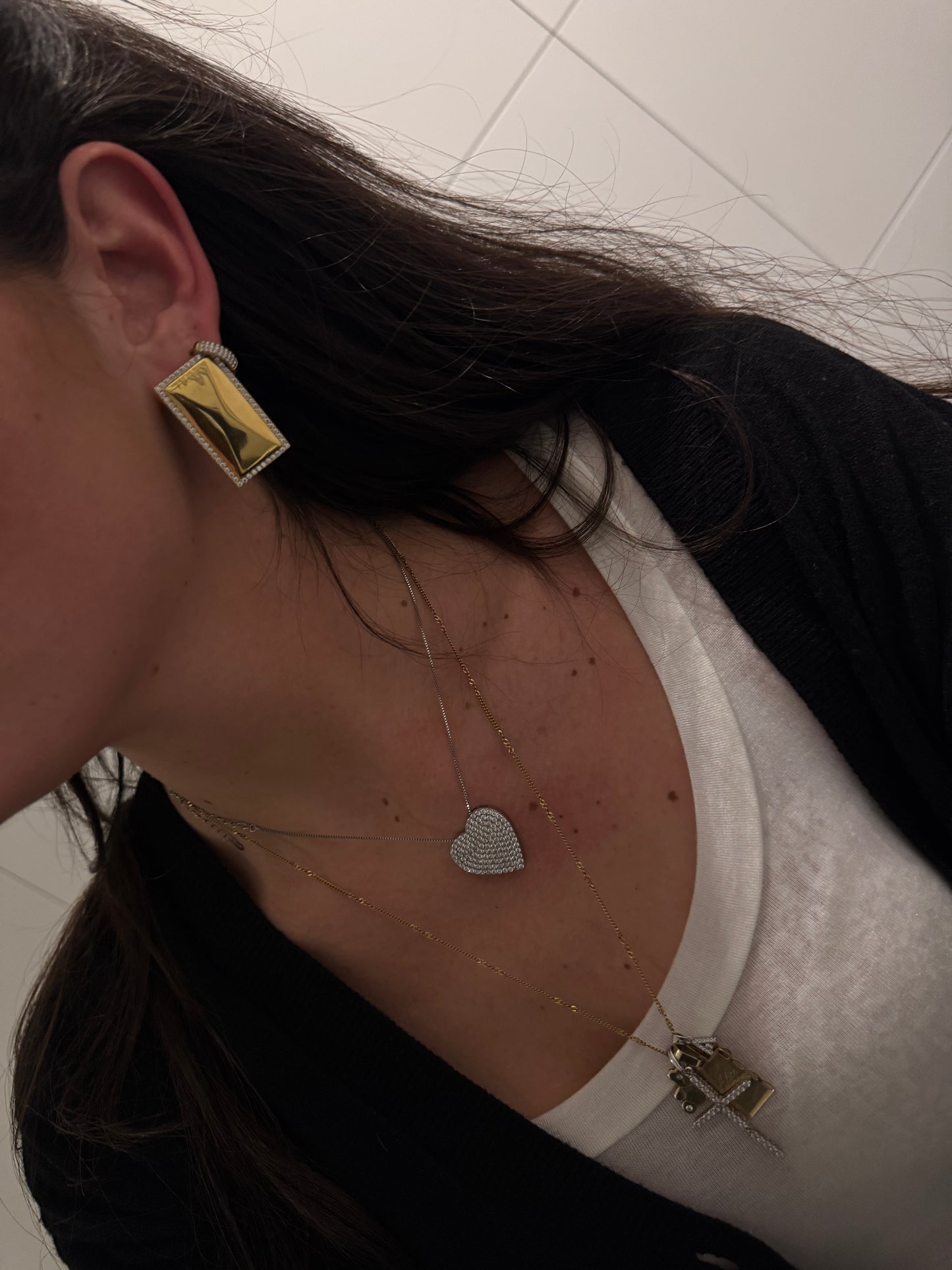 ORECCHINI RETTANGOLI