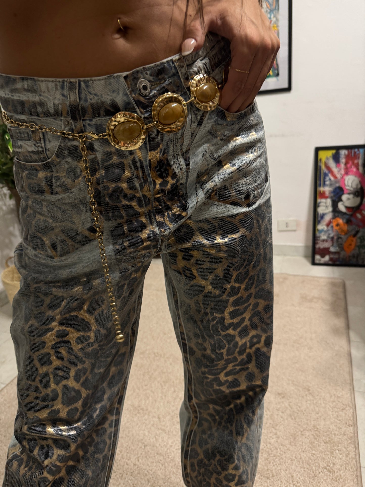JEANS MACULATO