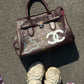 BORSA MISS MANHATTAN Borgogna