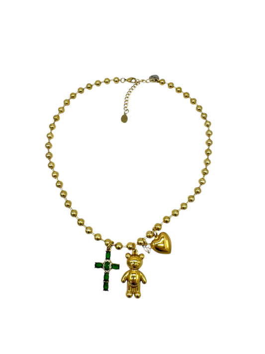 Collana TEDDY SMERALDO