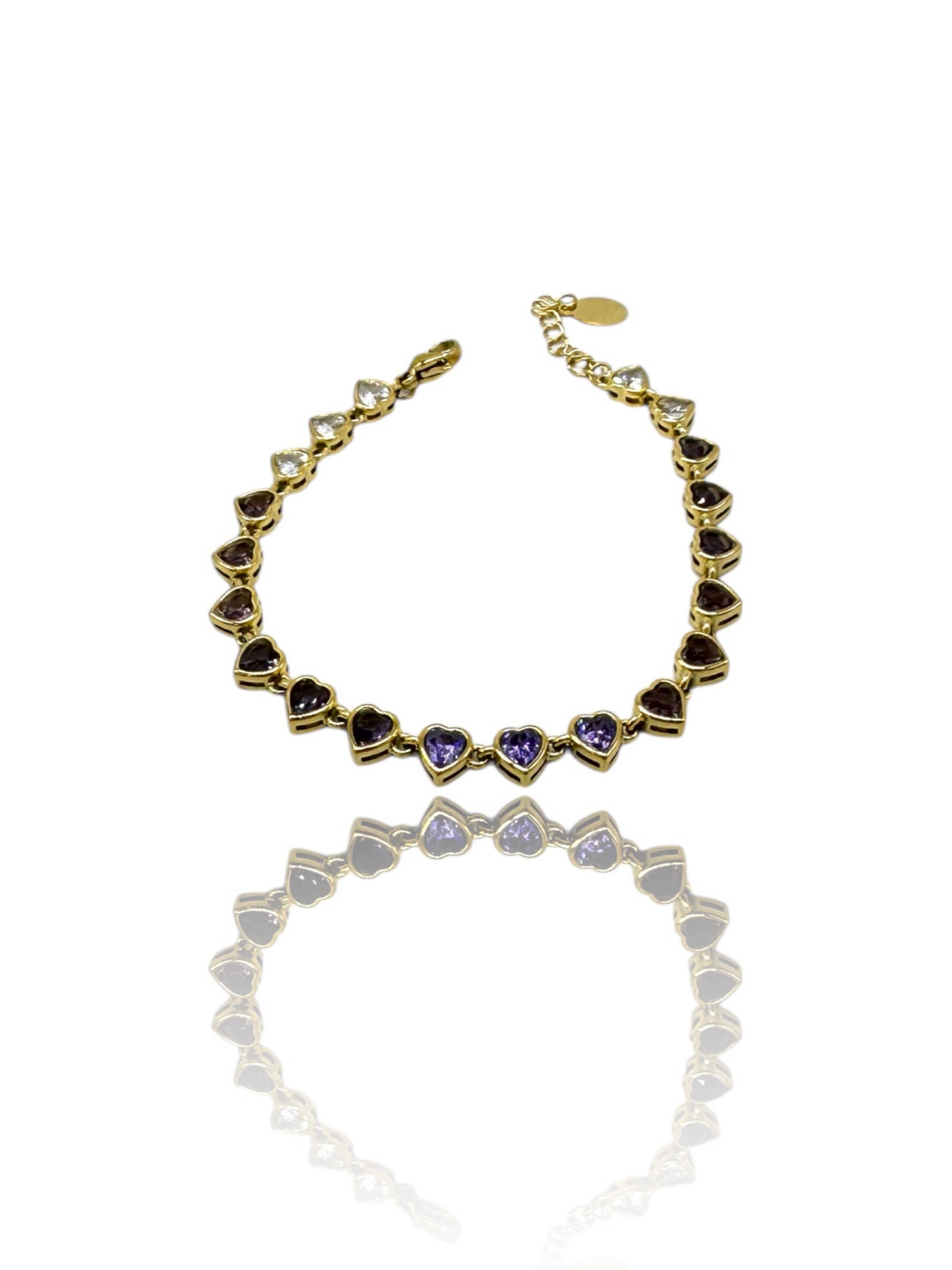 Bracciale CUORI LILLA
