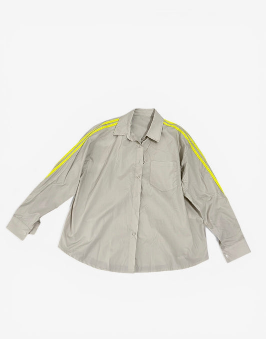 CAMICIA SABBIA E GIALLA