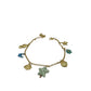 SET CAVIGLIERE TURCHESE