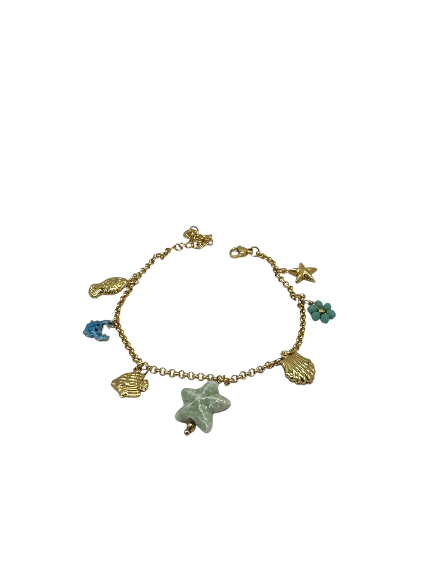 SET CAVIGLIERE TURCHESE