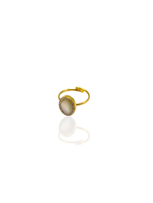ANELLO LUNA VELATA