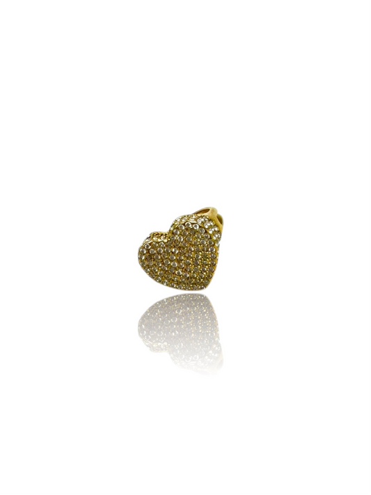 ANELLO CUORE PAVÉ