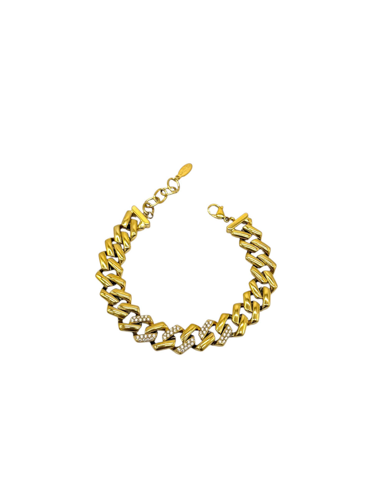 Bracciale groumette zirconi