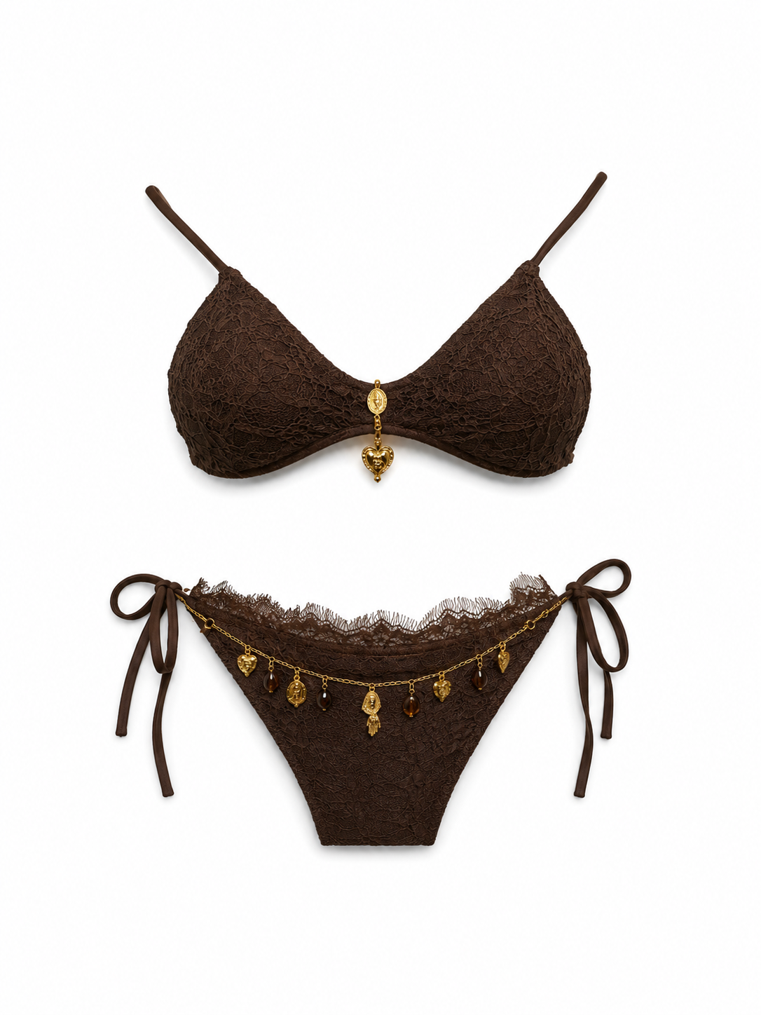 BIKINI LUNA marrone