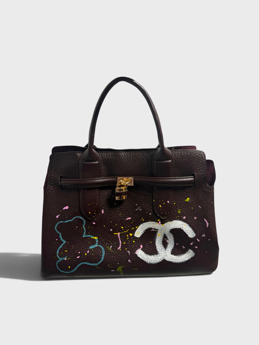 BORSA MISS MANHATTAN Borgogna
