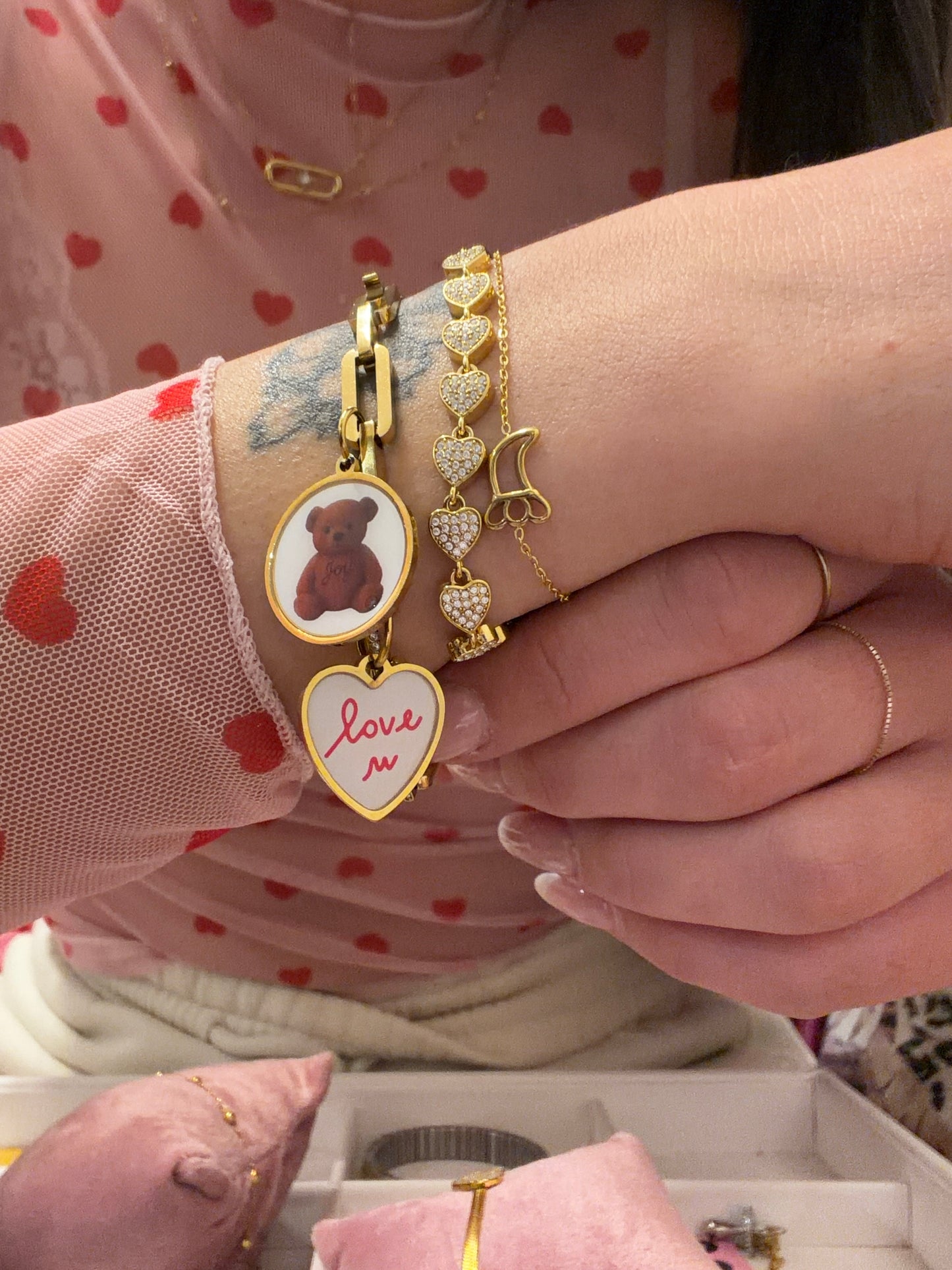 Bracciale CUORI BRILLA
