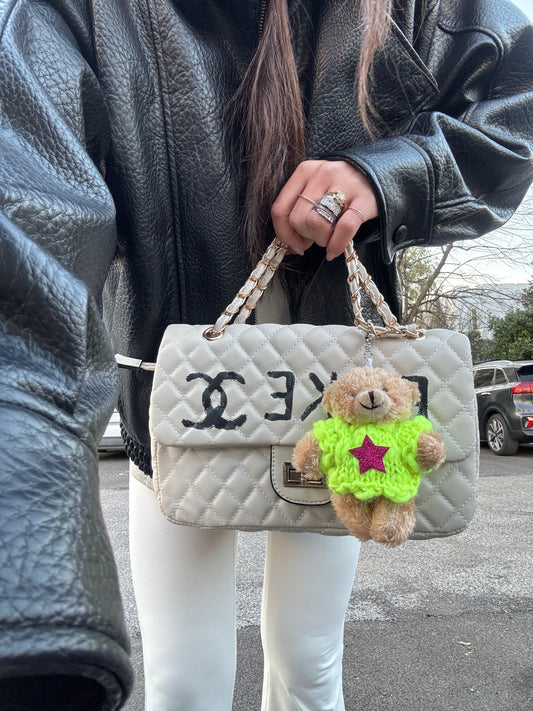 FAKE IT BAG con Teddy Crochet