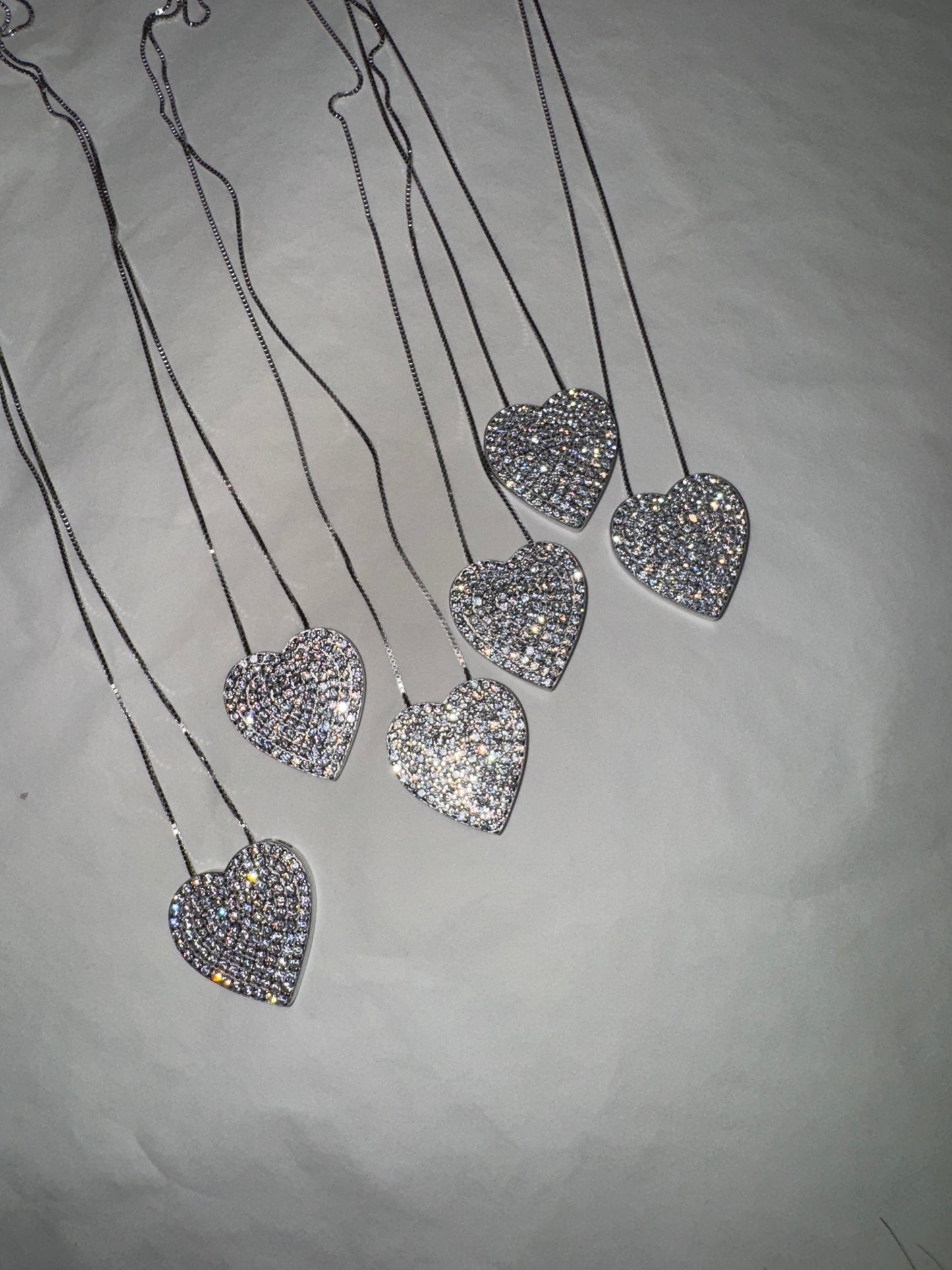 Collana CUORE PAVÉ LUXURY
