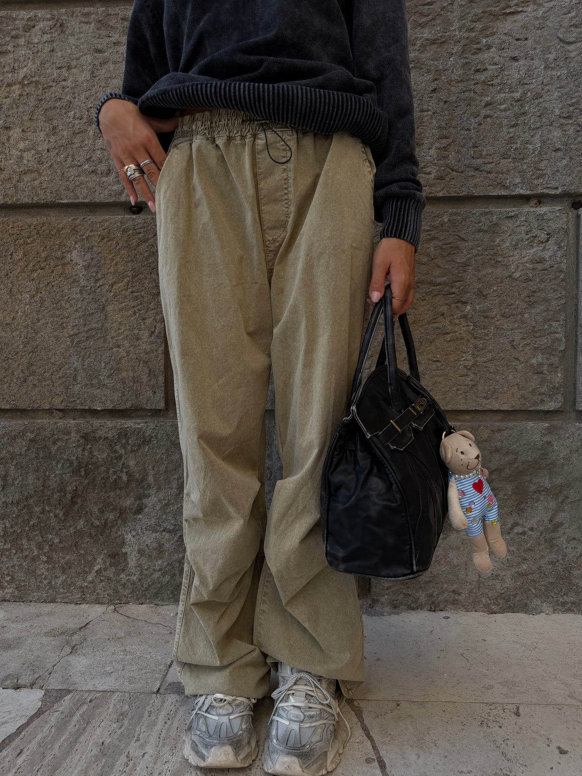 PANTALONE CARGO SABBIA