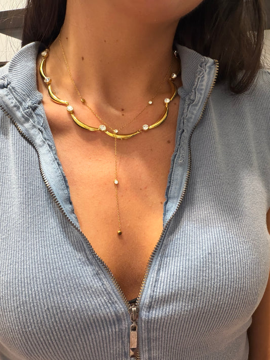 Collana SEMI RIGIDA ONDE