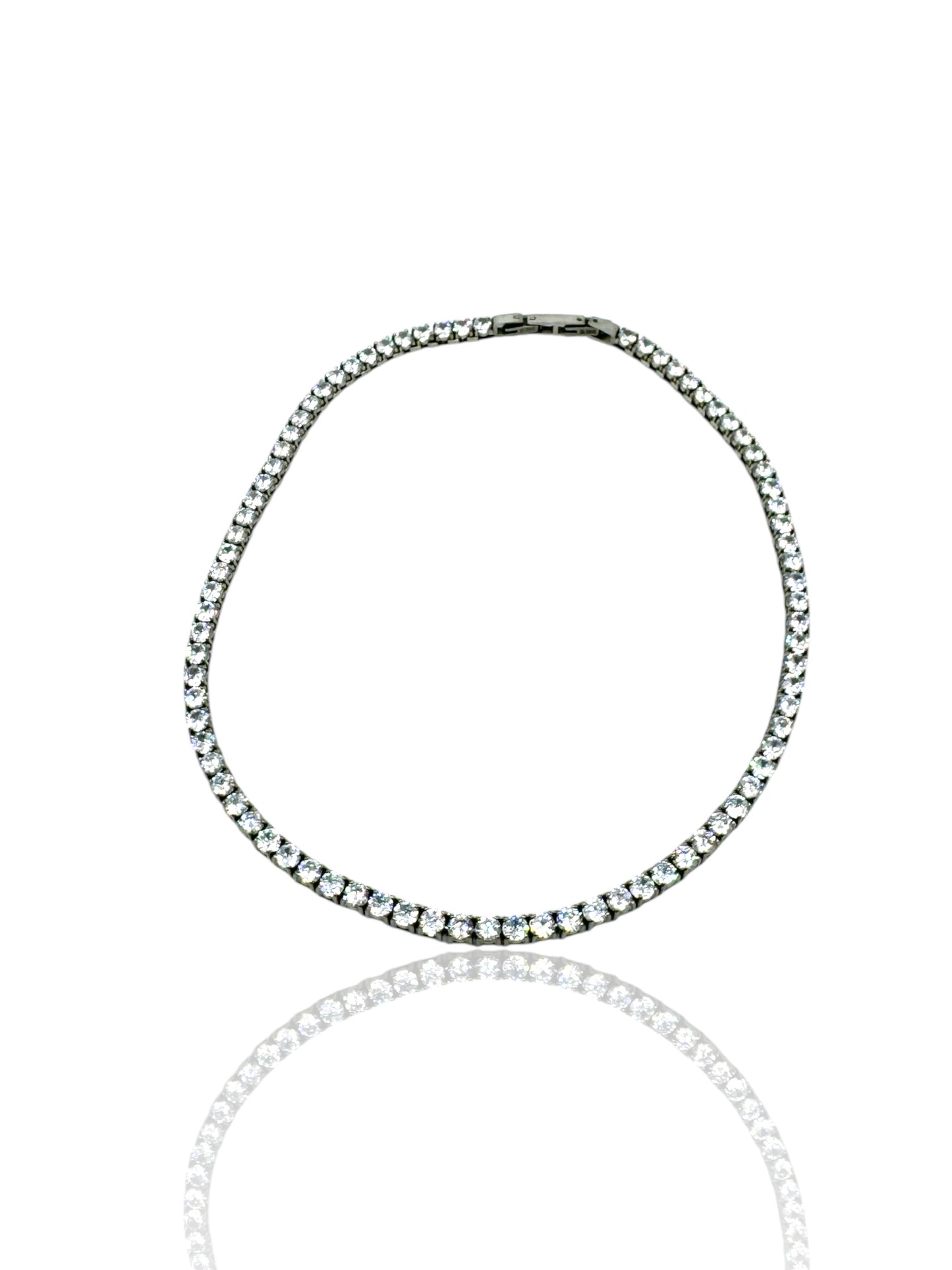 Collana TENNIS LUXURY silver