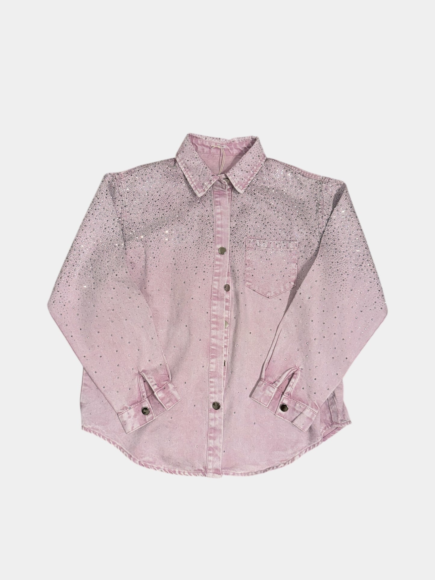 CAMICIA DENIM ROSA