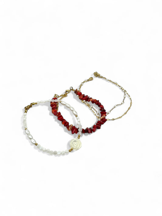 SET CAVIGLIERE CORALLO