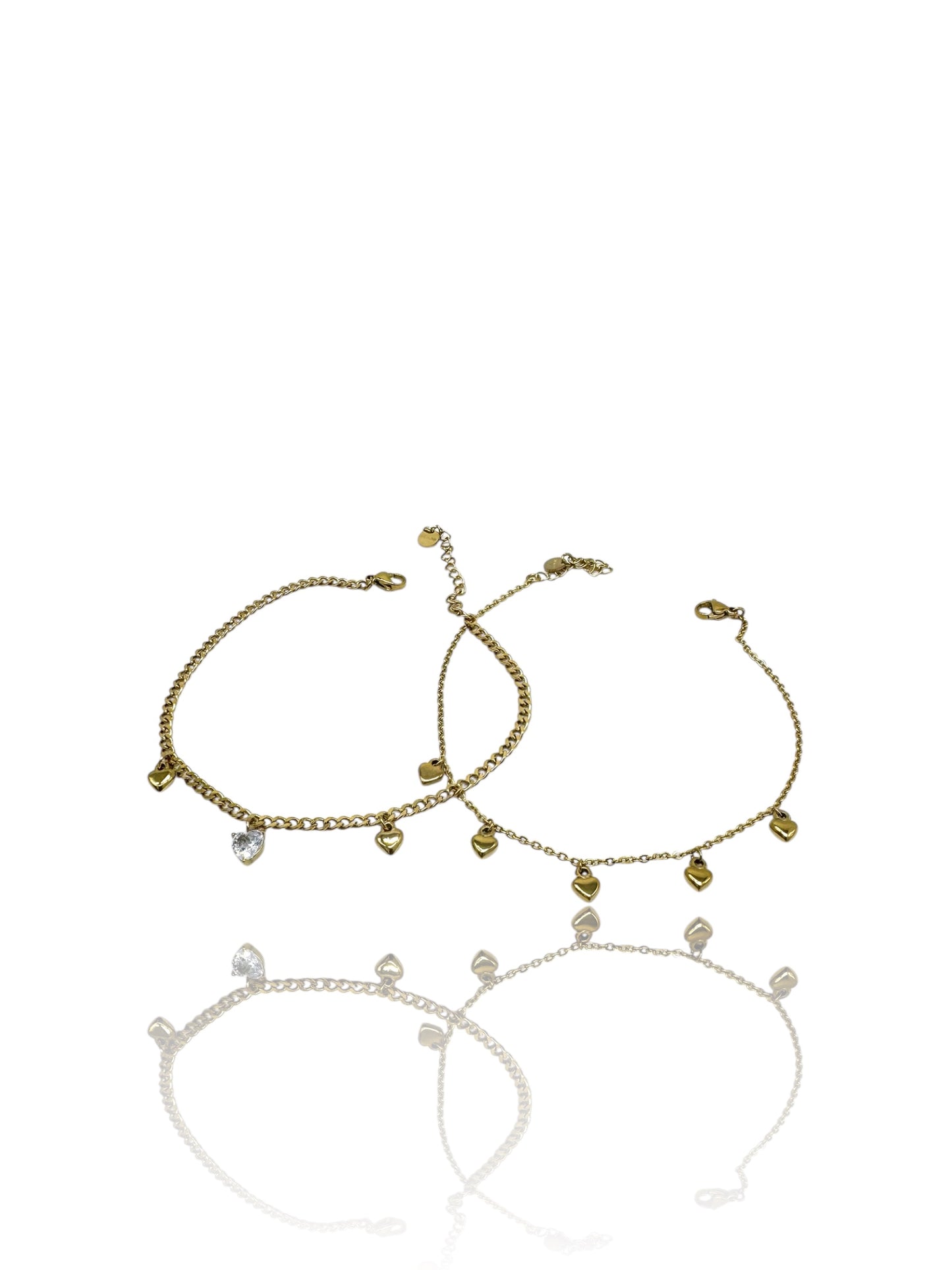 SET CAVIGLIERE “CUORI D’ORO”
