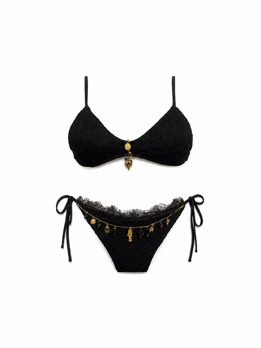BIKINI LUNA nero