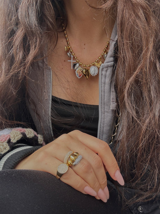 Collana “TINA” GOLD e SILVER