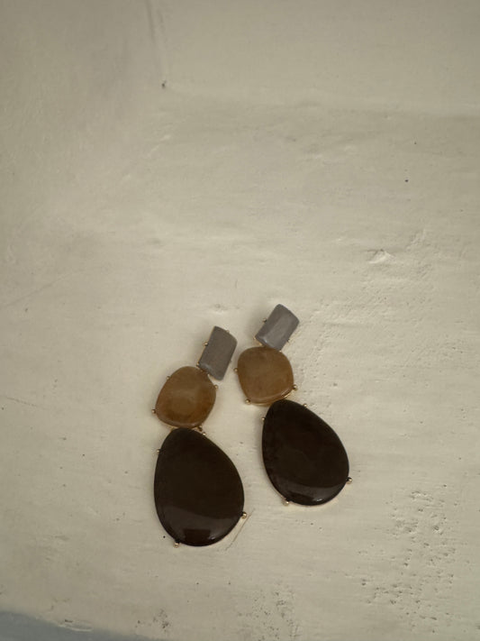 ORECCHINI CON PIETRE