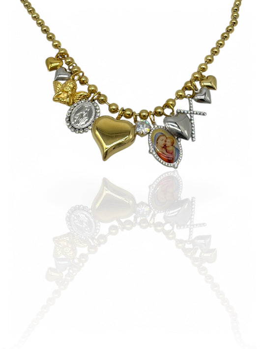 Collana “TINA” GOLD e SILVER