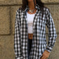 CAMICA TARTAN BIANCHI E NERI