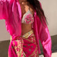 CAMICIA VELATA FUCSIA