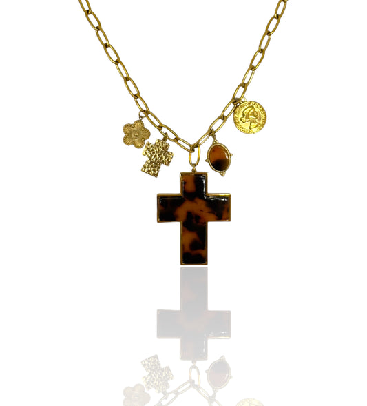 Collana CROCE D’AMBRA
