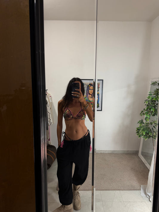 PANTALONE STELLA nero