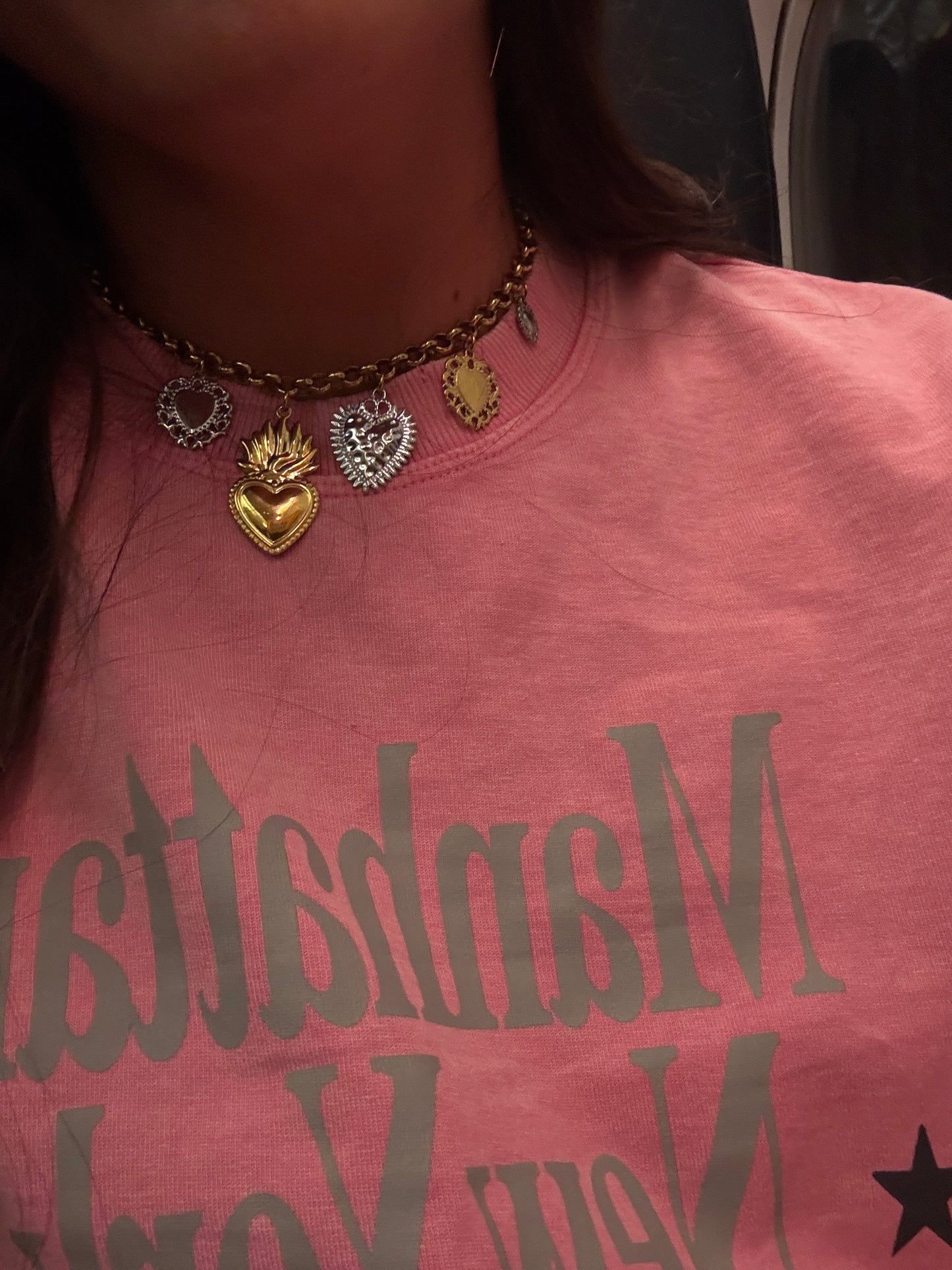 Collana SACRO CUORE BICOLOR