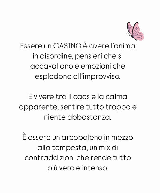 Charm “sono un casino”