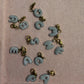 CHARM LETTERA ZIRCONI