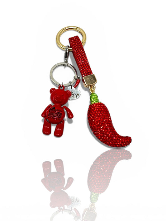 PORTACHIAVI TEDDY CORNETTO