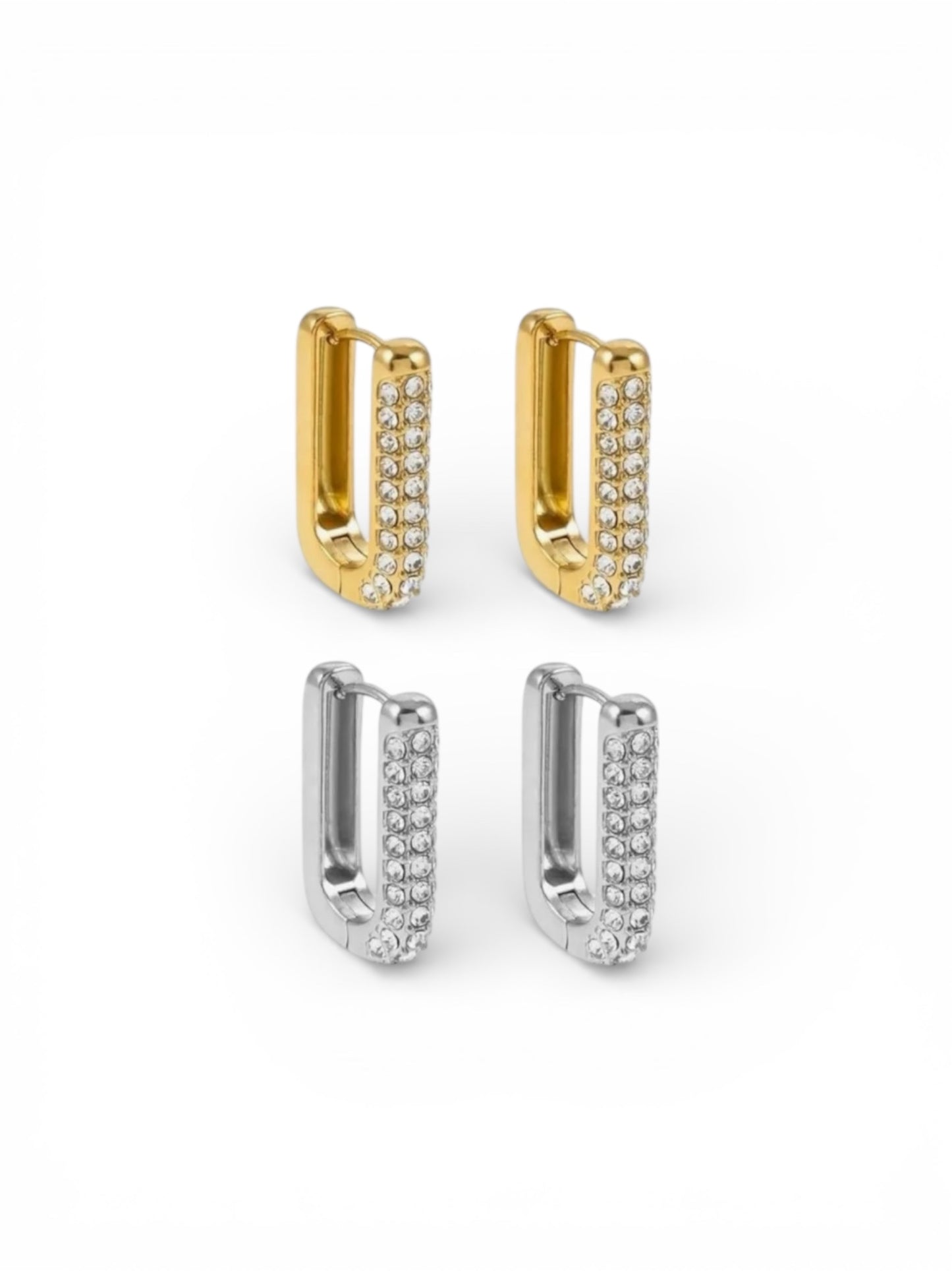 ORECCHINI RETTANGOLI