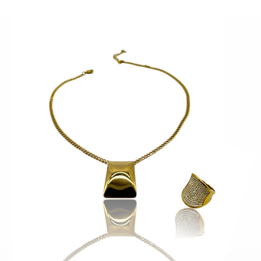 SET DAFNE Collana e Anello