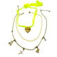 SET GIALLO FLUOO