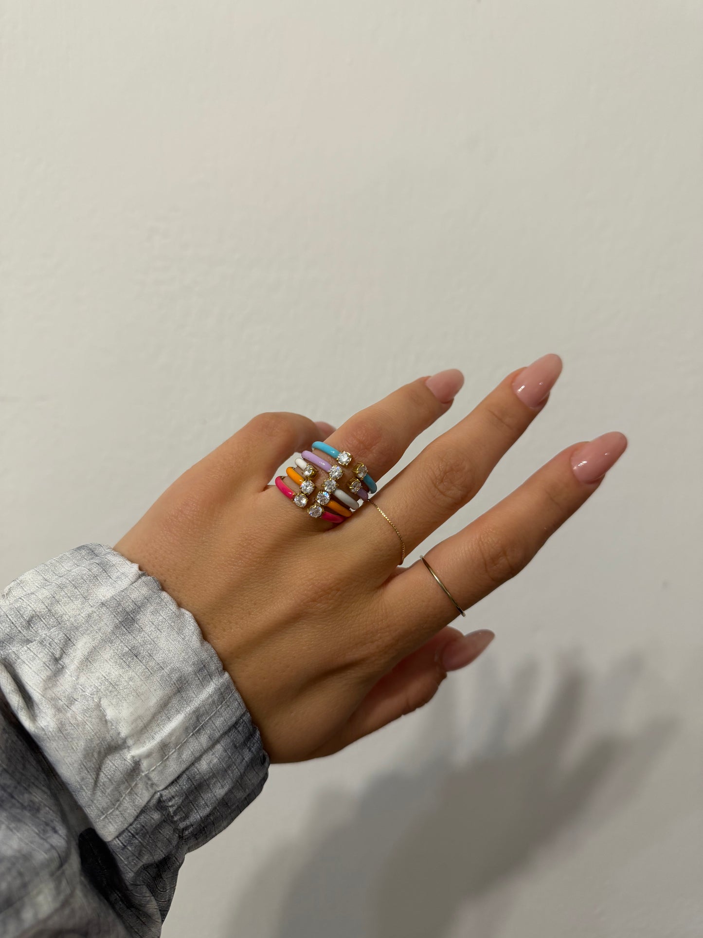 ANELLO COLOR PUNTI LUCE